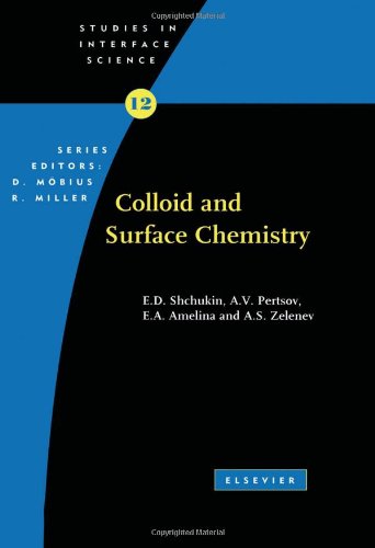 Colloid And Surface Chemistry 2nd Edition Eugene D Shchukin