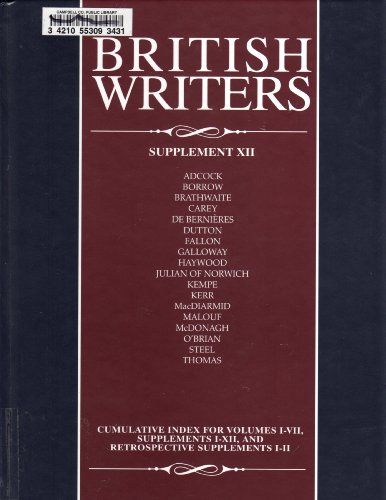 British Writers Supplement 12 12th Edition Jay Parini