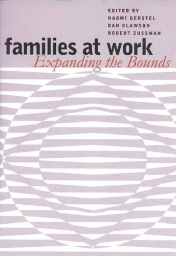Families At Work Expanding The Bounds 1st Edition Naomi Gerstel