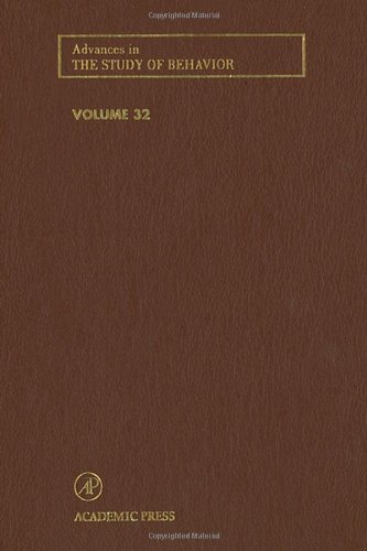 Advances In The Study Of Behavior 32 1st Edition Peter Jb Slater