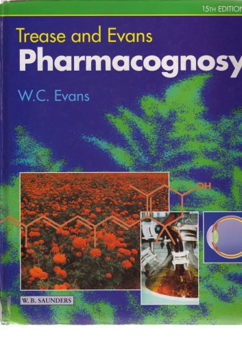 Trease And Evans Pharmacognosy William Evans