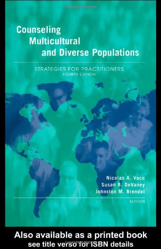 Counseling Multicultural And Diverse Populations 4th Edition Susan B Devaney