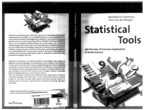 Statistical Tools An Overview Of Common Applications In Social Sciences Manfred Te Grotenhuis