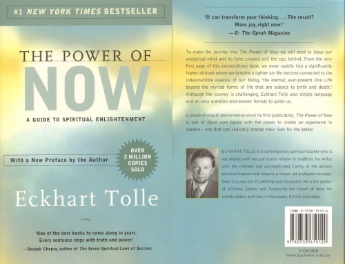 The Power Of Now A Guide To Spiritual Enlightenment Eckhart Tolle