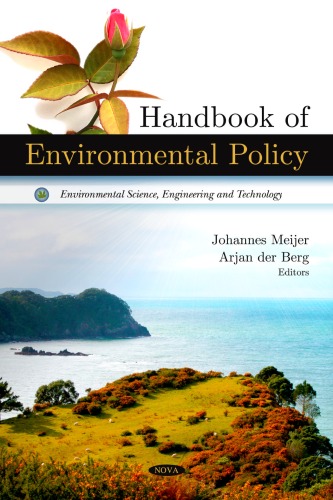 Handbook Of Environmental Policy Johannes Meijer