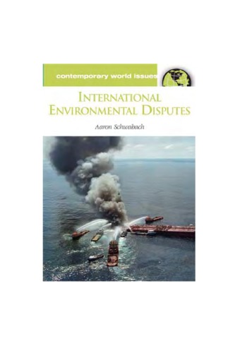 International Environmental Disputes A Reference Handbook Aaron Schwabach