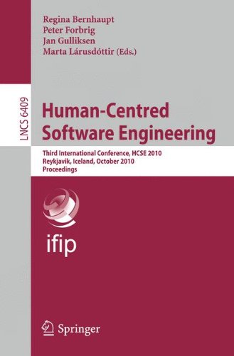 Humancentred Software Engineering Third International Conference Hcse 2010 Reykjavik Iceland October 1415 2010 Proceedings 1st Edition Liam J Bannon Auth