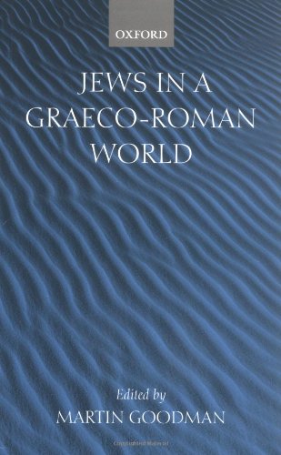 Jews In A Graecoroman World First Edition Martin Goodman