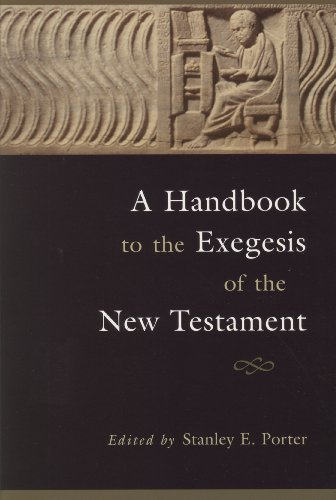 Handbook To The Exegesis Of The New Testament Stanley E Porter