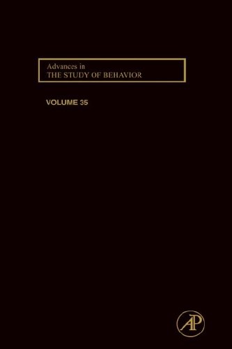 Advances In The Study Of Behavior 35 1st Edition Peter J B Slater