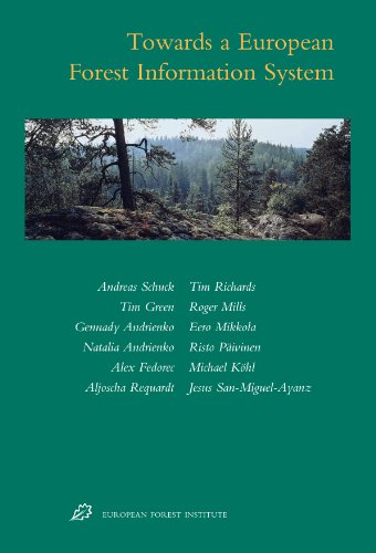 Towards A European Forest Information System European Forest Institute Research Reports Andreas Schuck