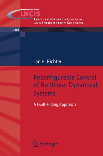 Reconfigurable Control Of Nonlinear Dynamical Systems A Faulthiding Approach 1st Edition Jan H Richter Auth
