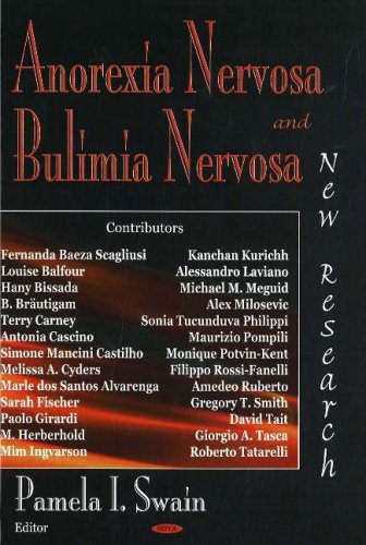 Anorexia Nervosa And Bulimia Nervosa New Research 1st Edition Pamela I Swain