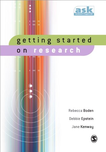 Getting Started On Research The Academics Support Kit Rebecca Boden