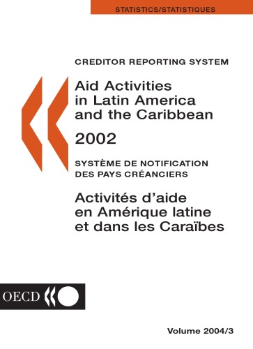 Creditor Reporting System Aid Activities In Latin America And The Caribbeandevelopment Assistance Committee Organisation For Economic Cooperation And Development