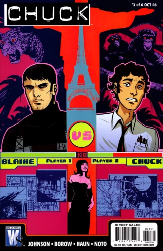 Chuck Issue 3 Peter Johnson Zev Borow