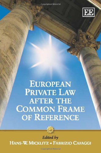 European Private Law After The Common Frame Of Reference What Future For European Private Law Hansw Micklitz