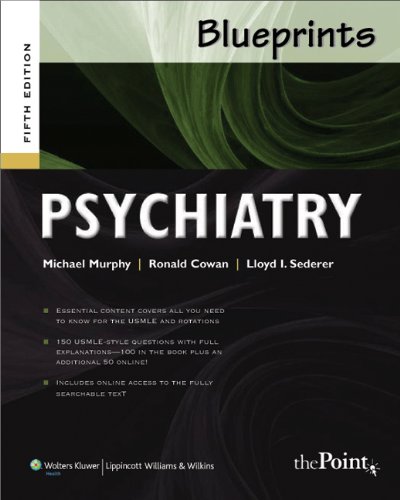 Blueprints Psychiatry Blueprints Series Fifth Michael J Murphy