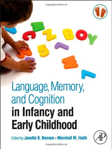 Language Memory And Cognition In Infancy And Early Childhood 1st Edition Janette B Benson
