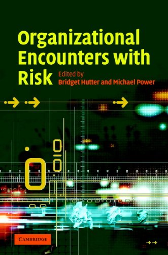 Organizational Encounters With Risk Bridget Hutter Michael Power