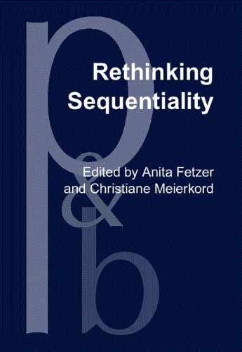 Rethinking Sequentiality Linguistics Meets Conversational Interaction Anita Fetzer Ed
