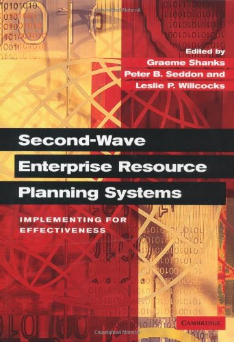 Secondwave Enterprise Resource Planning Systems Implementing For Effectiveness Graeme Shanks