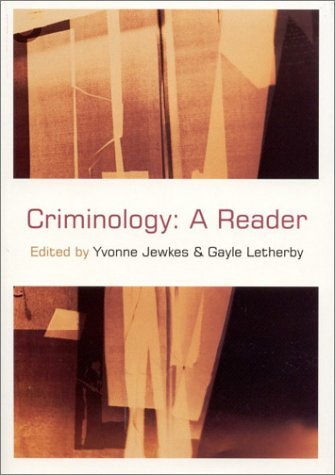 Criminology A Reader 1st Yvonne Jewkes Gayle Letherby