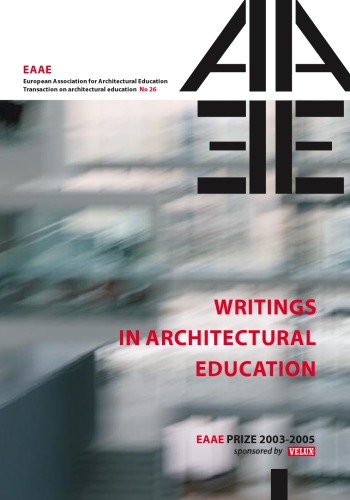 Writings In Architectural Education Editor Ebbe Harder