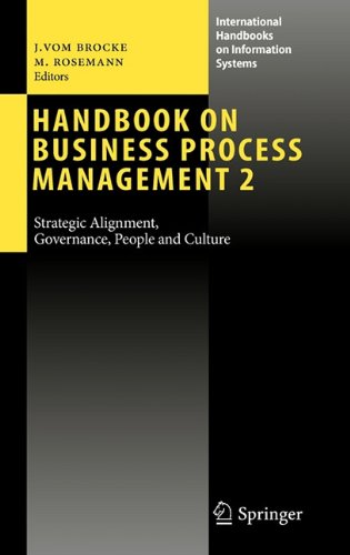 Handbook On Business Process Management 2 Strategic Alignment Governance People And Culture 1st Edition Roger Burlton Auth