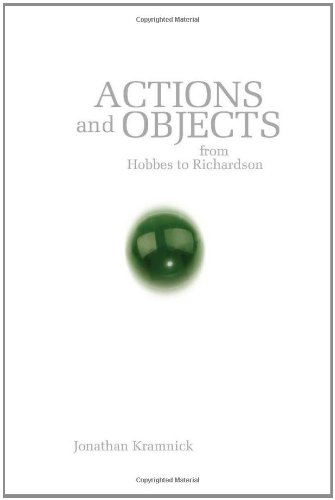 Actions And Objects From Hobbes To Richardson Jonathan Kramnick