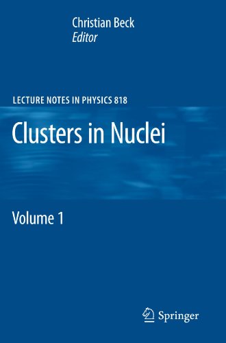 Clusters In Nuclei Volume 1 1st Edition Dorin N Poenaru Walter Greiner Auth