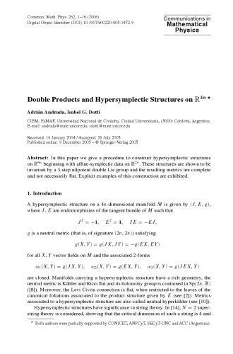 Communications In Mathematical Physics Volume 262 M Aizenman Chief Editor