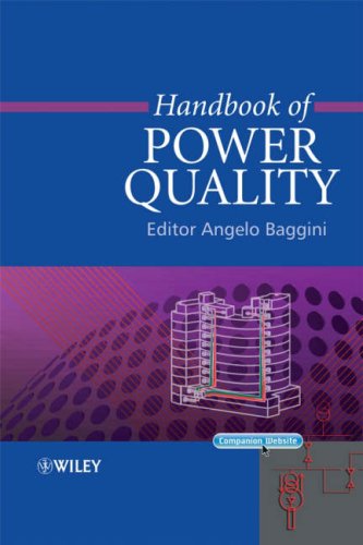 Handbook Of Power Quality 1st Edition Angelo Baggini