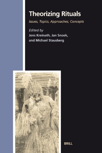 Theorizing Rituals Issues Topics Approaches Concepts Jens Kreinath