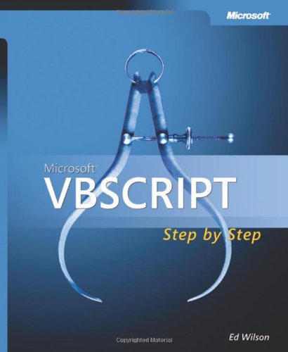 Microsoft Vbscript Step By Step Ed Wilson