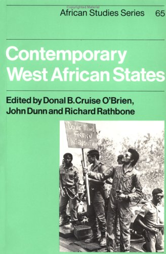Contemporary West African States Digital Printing Donal Cruise Obrien John Dunn Richard Rathbone