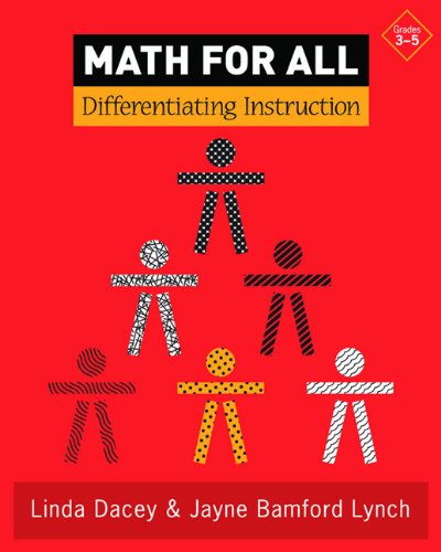 Math For All Differentiating Instruction Grades 35 1st Linda Dacey