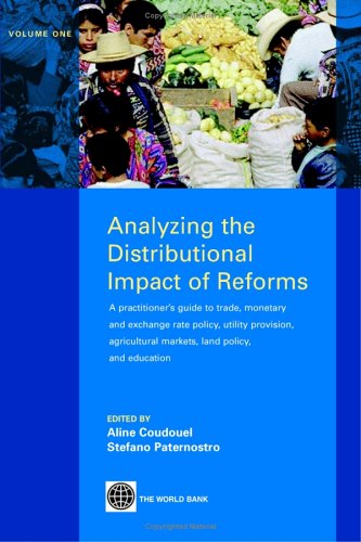 Analyzing The Distributional Impact Of Reforms Vol1 Aline Coudouel