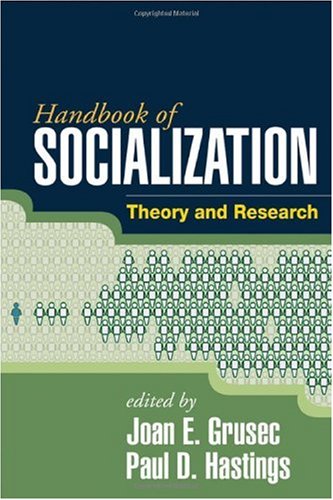 Handbook Of Socialization Theory And Research 1st Edition Joan E Grusec