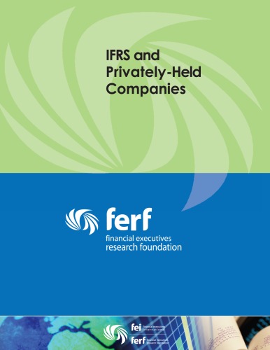 Ifrs And Privatelyheld Companies Gregory J Millman