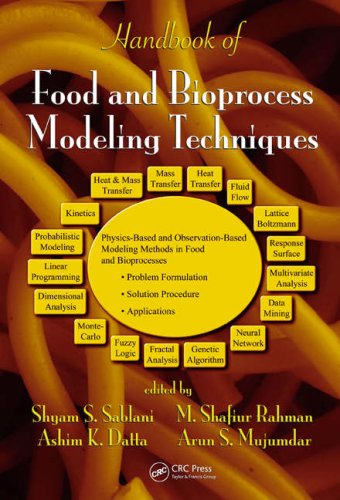 Handbook Of Food And Bioprocess Modeling Techniques Food Science And Technology Shyam S Sablani