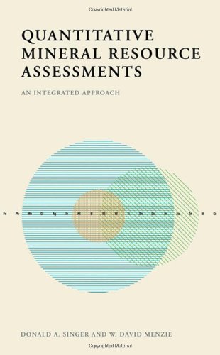 Quantitative Mineral Resource Assessments An Integrated Approach Donald Singer