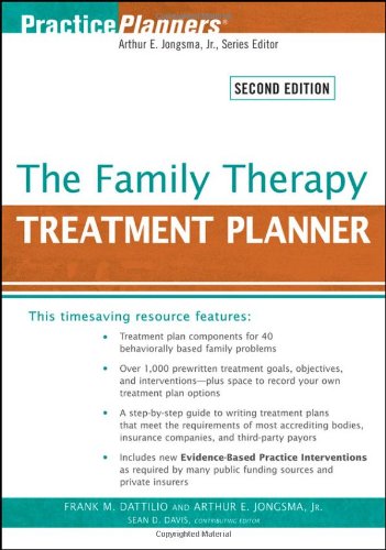 The Family Therapy Treatment Planner 2nd Ed 2nd Edition Frank M Dattilio