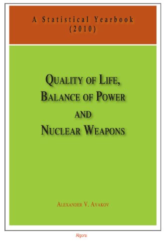 Quality Of Life Balance Of Powers And Nuclear Weapons 2010 A Statistical Yearbook For Statesmen And Citizens Third Updated Alexander V Avakov