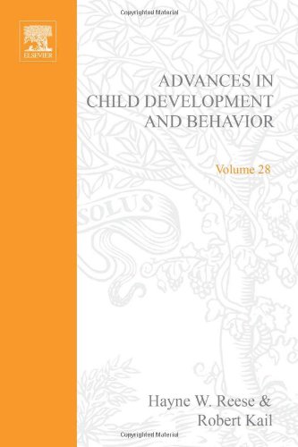 Advances In Child Development And Behavior 1st Edition Hayne W Reese And Robert Kail Eds