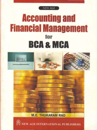Accounting And Financial Management For Bca And Mca Rao Me Thukaram