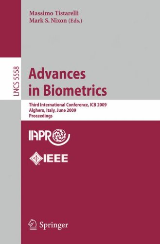 Advances In Biometrics Third International Conference Icb 2009 Alghero Italy June 25 2009 Proceedings 1st Edition Gary A Atkinson