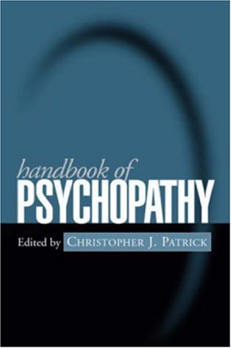 Handbook Of Psychopathy 1st Edition Christopher J Patrick Phd