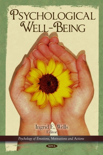 Psychological Wellbeing Ingrid E Ed Wells