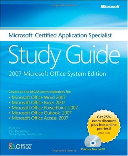 The Microsoft Certified Application Specialist Study Guide Stg Joan Preppernau